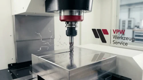 Close Shot Cnc Machines End Mill Precisely 4k 16